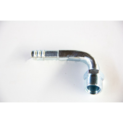 Фитинг AC-U07131 соед., под обжимку, сталь, Ø резьбы 7/8" 14 UNF, Ø трубки 5/8", G10, №10, #10 (13мм), 90°, без стакана, O-Ring