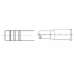 Фитинг AC-U07061 алюминиевый сприн-лок, 6# (3/8 - 8 мм) цена за пару Male & Female