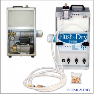 Моющая станция с продувкой азотом FLUSH&DRY-A/C для автомобильных кондиционеров